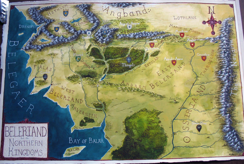 the realms of Beleriand